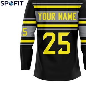 Breathable Ice Hockey Jersey with Custom Team Name and Player Numbers Full Sublimation Printed Professional Sports Apparel - Product Image 6