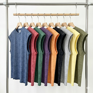 Streetwear Summer Waffle Solid Loose Front Custom Men's 2-Piece Set 100% Cotton Quick Dry Anti-Pilling 180g Breathable - Product Image 4