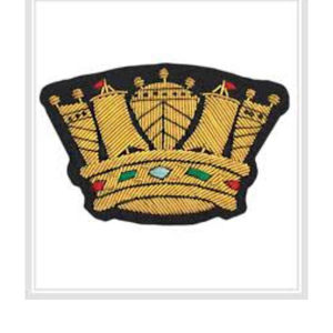 Nuevas insignias bordadas a mano de alta calidad para blazer, con servicio OEM, de tela de lona, con broche de seguridad, colores totalmente personalizables. - Product Image 4