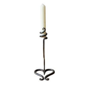 Nouvelle arrivée : Porte-bougie en fer forgé avec finition revêtue pour la décoration intérieure, pour une ambiance lumineuse, idéal pour offrir. - Product Image 5