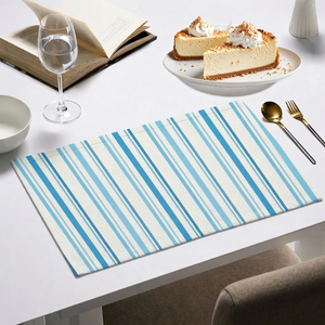 Cotton <b>Placemats</b>, Durable Washable Table Mats for Dining Table, Heat Resistant Kitchen Table Mats for Everyday Use - Product Image 2