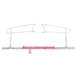 BISONS - Espéculo Ocular Schott Lid de Acero Inoxidable, Retractor de Párpados con Hoja de Alambre, Instrumento para Cirugía Ocular - Product Image 3