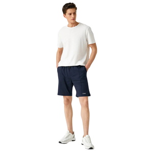 Mens Polyester/<b>Nylon</b> Knit Knee Mid Sweat <b>Shorts</b> Elastic Drawstring Casual Gym Training Running Lounge Summer Activewear Daily - Product Image 1