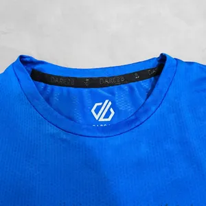 Camiseta deportiva azul real para niños al por mayor con estampado gráfico de rueda de bicicleta, manga corta, pedido a granel, bajo precio, secado rápido - Product Image 6