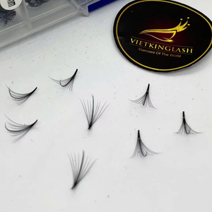 High Quality Lash Clusters Wispy 4D 5D 10D 14D 16D 20D Loose Premade Volume Fans Eyelash Pointy Base Volume Fan Lash Extension - Product Image 1