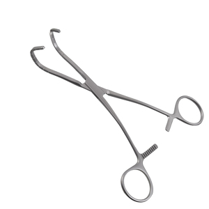 Pince tangentielle atraumatique Satinsky DeBakey en acier inoxydable allemand, instrument chirurgical réutilisable - Product Image 1