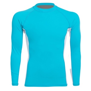 Rashguard respirant de haute qualité, personnalisé, unisexe, écologique, antibactérien, en gros, fabriqué au Pakistan - Product Image 4