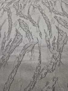 Abaya ผ้าซาตินสำหรับผู้หญิงเนื้อนุ่มพิเศษระบายอากาศได้ดีผ้าแจ็คการ์ดสีดำ100% ผ้าโพลีเอสเตอร์น้ำหนักปานกลาง PK 1175สำหรับ - Product Image 4