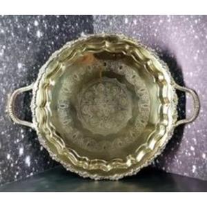 Industrial Brass Tray Strong Lightweight Serving Platter For Commercial Kitchen Restaurant Hotel Catering Dining Hospitality - Product Image 3