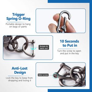 เคสหนังสำหรับกุญแจรถ LEXUS พร้อมพวงกุญแจและอุปกรณ์เสริมสำหรับเปลี่ยนกุญแจ - Product Image 4