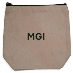 Pochette zippée en toile de coton recyclé 100 % de haute qualité, personnalisable, pour maquillage et pinceaux, cadeau tendance, vente en gros - Product Image 2