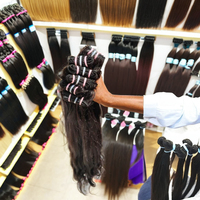 SMVIMPEX Modèle 13 Extensions de Cheveux Humains Brésiliens Remy 100% Non Traités, Tissage Double Trame, Compatible Permanente, Toutes Teintures 5