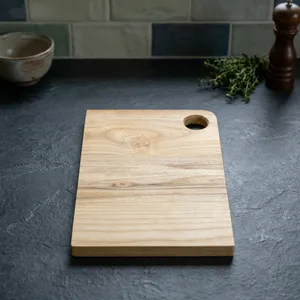 Tabla de cortar de madera con forma redonda - Product Image 1