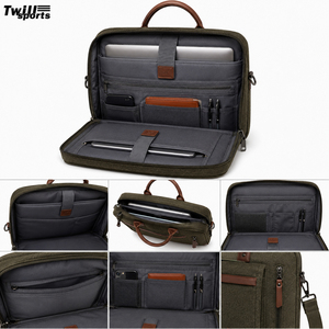 Sac d'ordinateur portable promotionnel personnalisé, durable, classique, écologique, multifonctionnel, en feutre de laine doux - Product Image 5