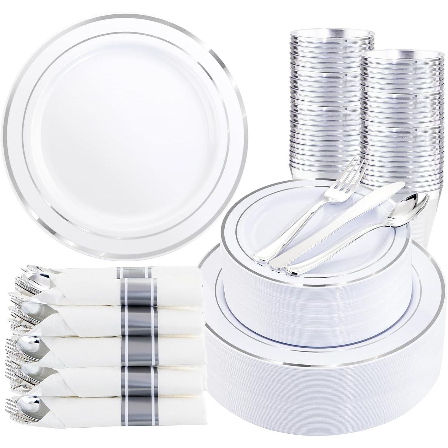 Colore bianco e argento