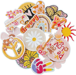 Hermoso Parche Bordado de Paisaje al Atardecer, Termoadhesivo para Tela, para Sombreros, Mochilas, Chaquetas, Gorras, Ropa de Exterior DIY - Product Image 2