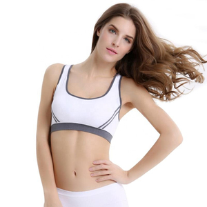 Soutien-gorge de sport sexy pour femme, coupe haute, sans couture, brodé, antichoc, respirant, en coton/bambou, pour la maison, le yoga et le fitness - Product Image 5