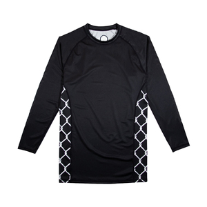 T-shirts de protection solaire UPF50 à manches longues personnalisés avec logo, écologiques, pour hommes, Kimono Jiu Jitsu, 4 pièces/ensemble, shorts de Muay Thai, BJJ, boxe - Product Image 5