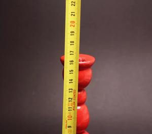 Portavelas de Madera Natural Hecho a Mano con Borde de Cuentas, Estilo Rústico, Decoración para el Hogar, Bodas - Product Image 2