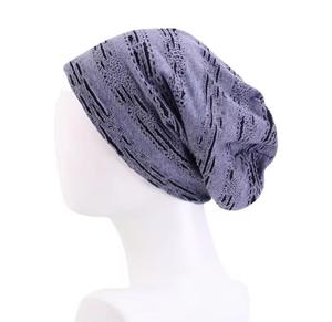 Chapeau à oreilles couvrantes unisexe réglable en tricot 100% acrylique, design côtelé fait main, décontracté, hiver, pour enfants, couleur gris - Product Image 2