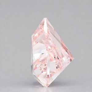 Diamante suelto cultivado en laboratorio, CVD, rosa intenso, corte trillón de 3.01 quilates, con certificado IGI, pulido a mano para la fabricación de joyas. - Product Image 3