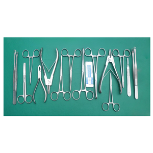 Kit professionnel de perçage corporel 16 pièces, ouvre-anneau en éponge, acier inoxydable, approuvé CE ISO 13485 - Product Image 2