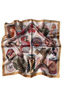 Fashion Custom Satin Printed Scarf Manufacturer OEM ODM Private Label Logo Branding Corporate Promotion Kenya Nigeria Ghana - Product Image 3