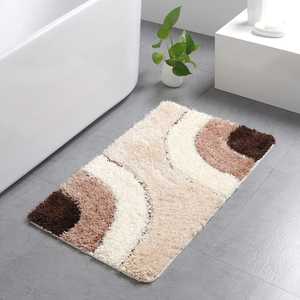 100% Cotton Tufted Bath <b>Mat</b> Non Slip Super <b>Absorbent</b> Soft Washable Bathroom Rug Luxury Hotel Quality - Product Image 2