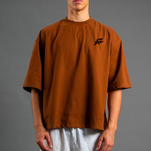 เสื้อยืดทรงบ็อกซี่ใส่สบาย น้ำหนักเบา คุณภาพเยี่ยม ไซส์ใหญ่พิเศษสำหรับผู้ชาย มีสินค้าใหม่พร้อมจำหน่ายออนไลน์ - Product Image 1