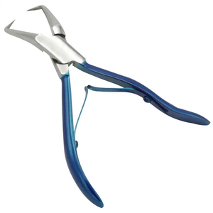 Saaqaans Enterprises - Kit de Pinzas de Acero Inoxidable de Gran Resistencia para Extensiones de Cabello, Mango Curvo, Anillo Micro, Pegamento, Queratina - Product Image 1