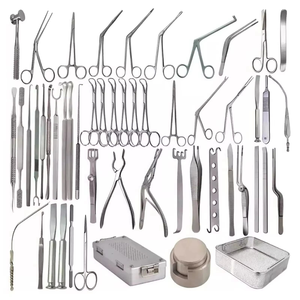 Ensemble de Septoplastie de 60 Pièces en Acier Inoxydable Premium, Chirurgie du Septum Nasal, ENT, Réutilisable, Médical, Marquage CE ISO, Kit Chirurgical Complet - Product Image 1