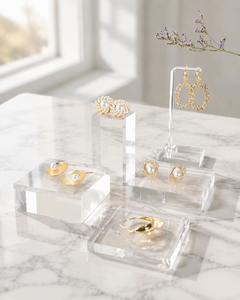 Bloc de présentation en acrylique transparent de qualité supérieure pour la décoration intérieure, les expositions et les présentoirs de vente au détail - Product Image 1