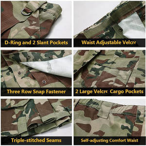 Kilt écossais pour hommes, motif camouflage unique 2026, kilt des Highlands confortable en coton - Product Image 4