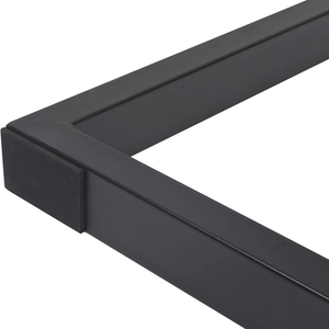 28X 23 in Metal Legs <b>Square</b> Shape 2Pcs Dining <b>Table</b> Legs Capacity 2204lbs Load Black Color DIY Furniture Legs EDPTBL006 - Product Image 6