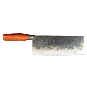 Cuchillo de Cocina Personalizable OEM, Hoja de Acero al Carbono Forjada a Mano, Mango de Madera, Ambidiestro, Apto para Lavavajillas, Estilo Industrial Moderno - Product Image 2