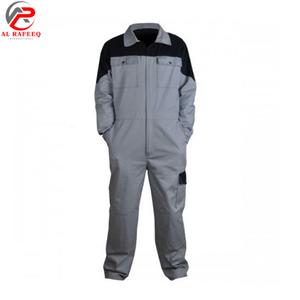 Combinaison en coton pour homme, fermeture à boutons, coupe ample, manches longues, uniformes de travail toutes tailles avec logo personnalisé - Product Image 4