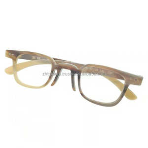 ออกแบบมาอย่างสวยงามสำหรับเลนส์ออปตินและผู้ผลิตกรอบแว่นตาเขาควายสุดหรูแว่นตาทำมือ - Product Image 5