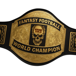 Ceinture de champion du monde de football édition Stone Cold, plaquée or, titre de championnat sportif de qualité supérieure - Product Image 2