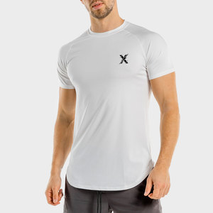 T-shirt de sport pour homme, tissu doux et confortable, coupe ajustée, séchage rapide, respirant, idéal pour les séances d'entraînement et les activités de fitness. - Product Image 1