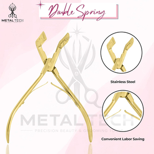 Professional Stainless Steel Tape-In Hair Extension Plier Gold Clamp <b>Tool</b> for Tape-In Extensions Hair Extension Clamp <b>Tools</b> - Product Image 5