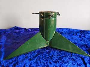 Vintage Green Metal Christmas <b>Tree</b> <b>Stand</b> Stjarnan Sweden Holiday Decor Mid Century Scandinavian Xmas Holder Retro <b>Tree</b> Base - Product Image 5