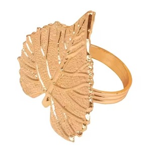 Modern Aluminum Napkin Ring for Stylish Wedding Party Banquet <b>Table</b> Setup-Durable & Eco-Friendly - Product Image 3
