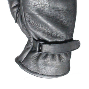 Service OEM ODM, gants de moto en cuir véritable noirs, entièrement couvrants, pour la conduite à moto, vente en gros - Product Image 5