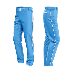 กางเกงเบสบอล/ซอฟต์บอลแบบสั่งทำพิเศษ พิมพ์ลายด้วยความร้อน ระบายอากาศได้ดี ไซส์พลัส สำหรับทุกเพศ ฤดูใบไม้ผลิ/ฤดูร้อน ผลิตจากโพลีเอสเตอร์ 100% ติดกระดุม - Product Image 4