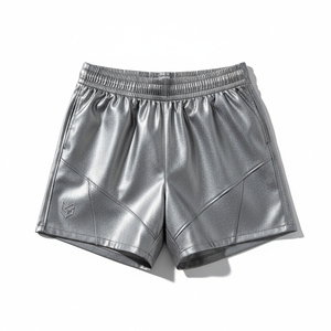 Shorts d'été légers pour enfants, garçons et filles, en coton doux, décontractés, pour tout-petits, vêtements d'été pour bébés, shorts de sport de couleur unie - Product Image 1