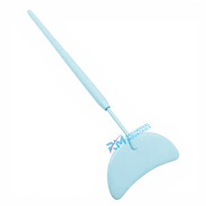 Miroir à cils de qualité supérieure, vue parfaite du visage, forme personnalisée durable, miroirs à cils avec revêtement en poudre bleue - Product Image 1