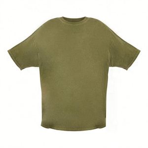 T-shirts en coton surdimensionnés personnalisés avec impression en relief, unisexes, à manches courtes, impression personnalisée, t-shirt décontracté pour femmes, fitness - Product Image 3