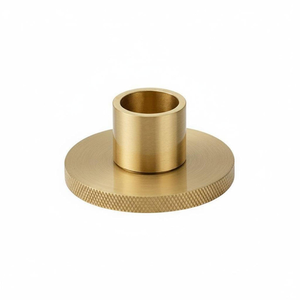 Support/bougeoir à bougie en laiton écologique personnalisé, accessoires de décoration multifonctionnels, bougeoir en laiton en forme de coupe - Product Image 5