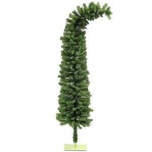 Albero di Natale Artificiale Pre-Illuminato da 180 cm - Pino di Lusso in PVC con Supporto in Metallo Pieghevole, Decorazioni di Alta Qualità, Grande e Artificiale - Product Image 4