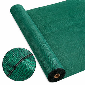 ม้วนตาข่ายบังแดดสีเขียว HDPE แบบถัก ตาข่ายบังแดดสำหรับสวน โรงเรือนเพาะชำ ศาลาพักผ่อน และการเกษตร - Product Image 1